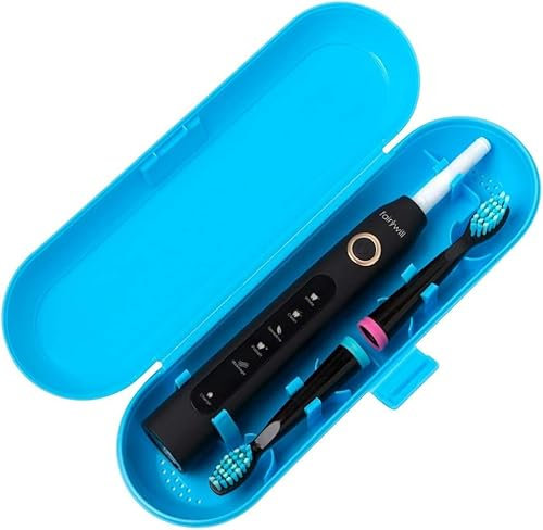 seplouis Electric Toothbrush Travel Case for Fairywill/Seago/OKMIMO/Demita Series, Blue