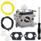 Mrkeung Carburateur pour taille-haie Husq-varna 122HD45 122HD60 523012401 596658301