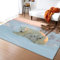HATEGE Teppich Wohnzimmer 60 x 120 cm Waschbar Eisbär, Outdoor Teppiche Kurzflor 3D Schnee, Carpet Flauschig Eisbär 689AZ