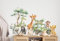 wolga-kreativ Wandtattoo Kinderzimmer Safari Tiere - Löwe, Krokodil, Giraffe & Nashorn | Wandtattoo Kinderzimmer Mädchen Junge| Wandsticker Kinderzimmer für Babyzimmer, Kindergarten & Schule