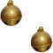 Sosoport 2st Ballonglocken Karnevalsballon Weihnachtsfeier Luftballons Weihnachtsballons Schlauchboote Im Freien Aufblasbarer Jumbo-ball Weihnachtliche Folienballons Kugelballon Pvc Golden
