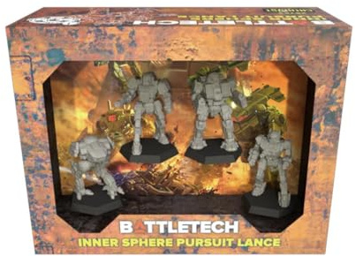 Catalyst Game Labs BattleTech | Mercenaries Forcepack | Inner Sphere Pursuit Lance | Expansion | Miniature Game Ages 14+