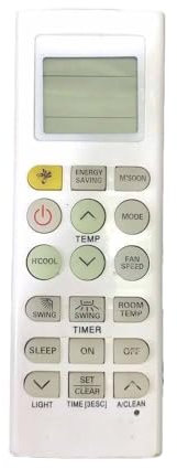 XINFUTE Telecomando AKB73975615 per condizionatore d'aria LG AC con pulsante zanzare