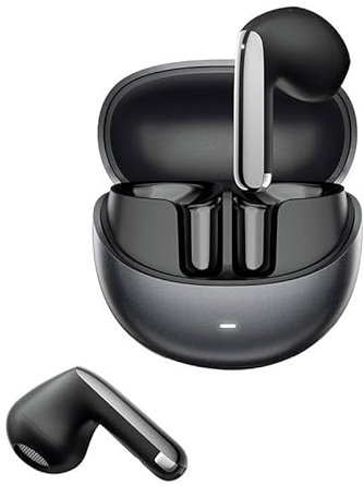 QCY HT10 Ailybuds Pro Plus Adaptive ANC Hi-Res Ldac Ai 6 Mikrofon Bluetooth 5.3 Wireless Kopfhörer Schwarz