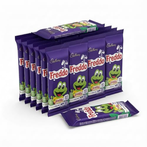 Chocolate Bars Bulk Pack - Fredo Frog 15 Milk Chocolate Bars (18g each) | Perfect for Sharing, Gifting & Everyday Snacks