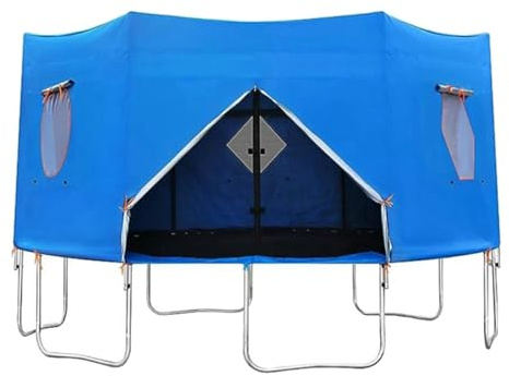 Trampolin-Zelt, wasserdicht, UV-Schutz, Trampolin-Zelt, runde Schattenabdeckung, Sonnenschutz für Partys im Freien, Picknicks und Gemeinschaftsaktivitäten