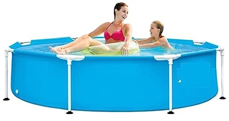Family Swimming Inflatable Pool Above Ground Swimming With Lid Large Gift Family Paddling Pool Garden Pool