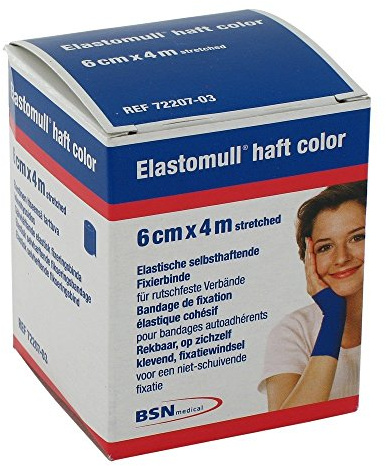 Venda Elastomull Cohesiva 6X4 Azul