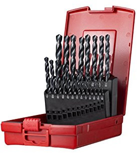 Dormer A190 HSS High Speed Steel Jobber Drill Bits with 118 Degree Standard Point, Various Sets