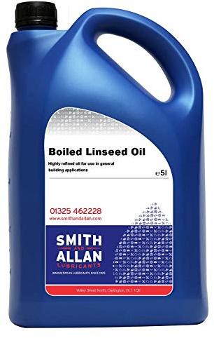 Smith & Allan Boiled Linseed Oil : Size - 5lt
