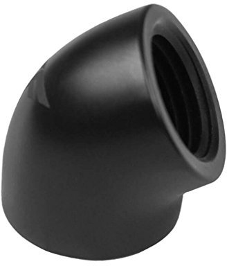 Nanoxia Coolforce 30° Anschluss Adapter, Powered by, zweifachen G1/4 Innengewinde, schwarz