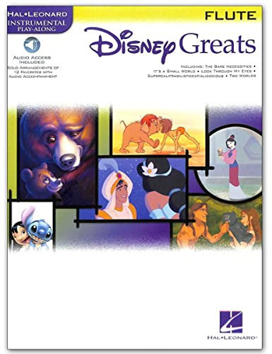 Music Sales Disney Greats - arrangiert für Querflöte - mit Online Audio [Noten/Sheetmusic]