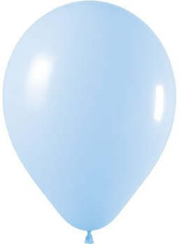 25 x 12 inch Latex Sky Blue Wedding Balloons by Belbal