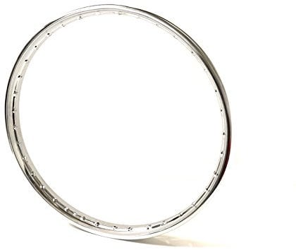 Felgenring 120 x 17 Zoll Chrom passend für Mofa, Mokick, Moped, KKR und Motorrad – für Kreidler, Zündapp, Hercules, DKW u. v. m.
