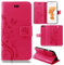 betterfon Hülle Kompatibel mit Apple iPhone 6 / 6s | Premium PU Leder Handyhülle Wallet Case für iPhone 6 / 6s | Schutzhülle Blumen Klapphülle Handyhülle | Pink