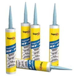 SoproDur® FugenDicht hochfest HF-D 817 grau 15, Silikon Dichtmasse Paste, wasserfest, für Rohr, Dachrinne, Tür, Ziegel, Badewanne, Arbeitsplatte, Waschbecken, Fenster, 310 ml