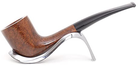 Pipa Savinelli One Starter Kit (404, 6mm) con accessori - Modello Zulu - Finissaggio Liscio naturale in radica