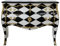 Casa Padrino Barock Kommode Karo Design 124 cm Antik Look