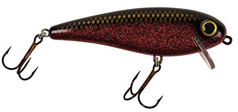Strike Pro Jonny Vobbler 13cm Dark Red Glitter Wobbler
