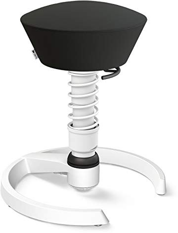 aeris Swopper – Ergonomischer Hocker – Bürohocker höhenverstellbar – Vielseitiger Sitzhocker für einen gesunden Rücken – Bürostuhl ohne Rollen, Feder Standard