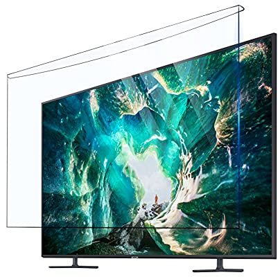 WSHA Protector de Pantalla Ligera Azul 46-48 Película de TV antirreflejo Reduce la Fatiga Ocular y la cepa de Ojos, para LCD, LED, OLED & QLED 4K HDTV,48inch
