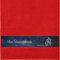 Handtuch mit Namen - personalisiert - Motiv Sternzeichen Wassermann - viele Farben & Motive - Dusch-Handtuch - rot - Größe 50x100 cm - persönliches Geschenk mit Wunsch-Motiv und Wunsch-Name