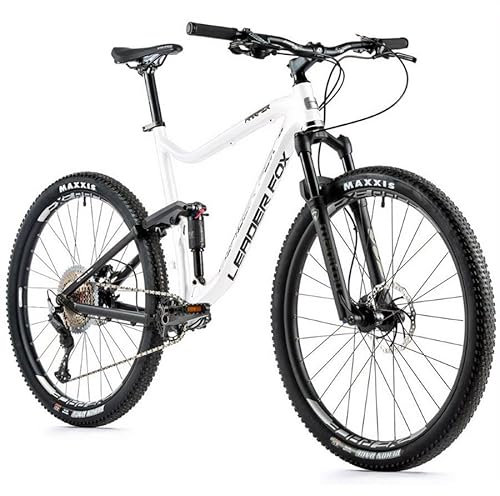 Leaderfox 29 Zoll Leader Fox Harper Fully MTB Shimano Deore 11 Gang Manitou Rh 50cm Weiss