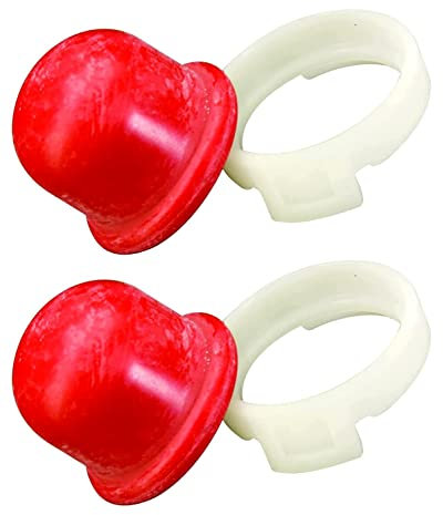 694394 Carburetor Primer Bulb Fits Briggs & Stratton 694394 4178 494408 5084 Lawn Mowers Parts (Red) 2 Pack