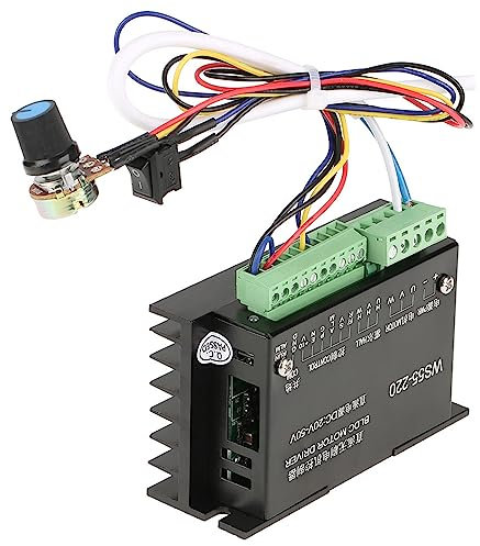 BLDC Motortreiber Bürstenloser, WS55-220 DC 48V 500W CNC BLDC Motor Controller Bürstenlose Spindel Bldc Motor Treiber Controller