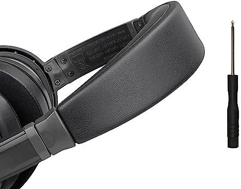 SOULWIT Kit di Cuscinetto per Fascia di Ricambio per Bose QuietComfort15(QC15)/QuietComfort2(QC2), Installazione Facile Fai da Te-Nero