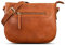 ROYALZ 'Cheyenne' Moderne kleine Umhängetasche Damen Leder Damenhandtaschen Echt-Leder Vintage Schultertasche klein, Farbe:Texas Braun