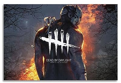 VZRSQZK Game Dead by Daylight Poster, dekoratives Gemälde, Leinwand-Wandposter und Kunstdruck, modernes Familienschlafzimmer-Dekor-Poster, 20 x 30 cm