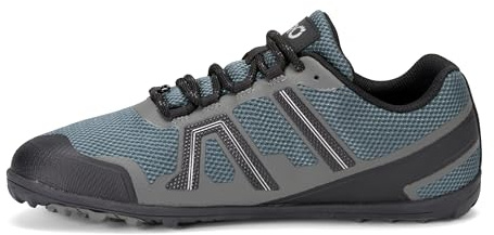 Xero Shoes Herren Mesa Trail WP Laufschuhe - Wasserdicht, Nullabsatz, Breite Zehenbox, Barfuß-Trail-Laufschuhe für Herren — Trekking Grün/Kiefer, Größe 43 EU