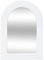 Atmosphera - Miroir Emily en Bois H55cm Blanc