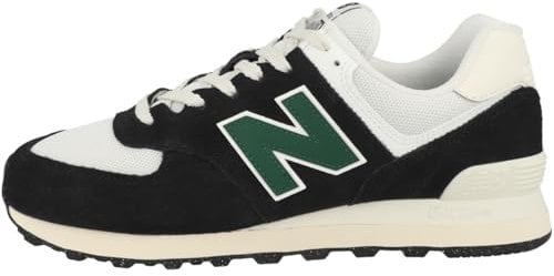 New Balance Herren 574 Sneaker, schwarz 001, 39.5 EU