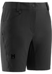 MILLET Trekker Stretch Short Ii W Damen, Schwarz (Neues Logo), 38