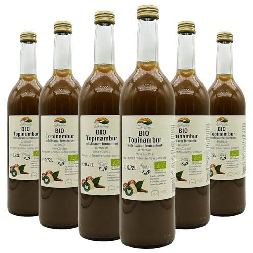 BLEICHHOF® BIO Topinambursaft DE-ÖKO-006 - Direktsaft, milchsauer fermentiert, vegan (6x0,72l)