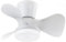 LEDUNI Ventilador de techo con luz LED 18W, motor DC 30W silencioso, ahorro energia y gran volumen de air, mando a distancia para cocina, dormitorio, comedor, patio Modos (Invierno/Verano) (Blanco)