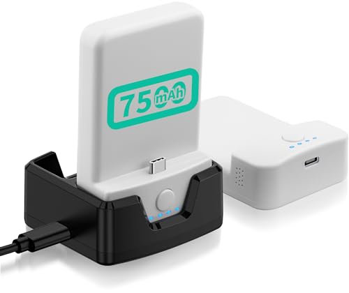 15000 mAh Rechargeable Battery Pack and Charging Dock, for Meta Quest 3/Quest 2 Accessories Noiposi Head Strap, Lightweight and Portable Battery Balance Head Pressure and Extend 7-8Hours Playtime