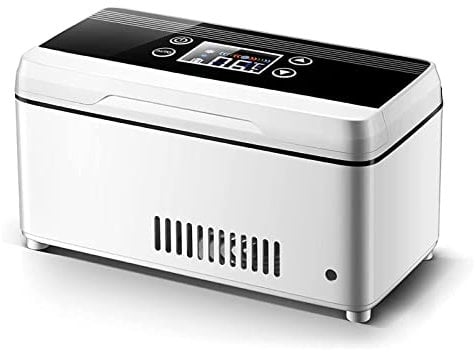 GNbow Mini Refrigerador de Medicina, Medicamentos Insulina Refrigerador Pantalla LED 0-18 ℃ Enfriador de insulina, Nevera Portátil Caja de Refrigerador de Medicina