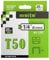 meite T50 Staples, Type 140/6 mm Heavy Duty Staples for Staple Gun, 1,512 Counts, Galvanized, 10.5 mm Crown, Compatible with T50/140 Staple Gun, Ideal for Upholstery, Furniture