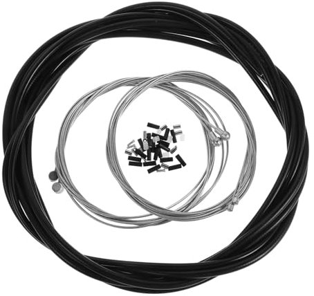 BELLIFFY Fahrradbremskabel Set Für Rennrad Und BMX Hochwertiges Bowdenzug Bremsseil Für Vorder Und Hinterrad Langlebig Und Universell Einsetzbar 1 Satz