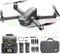 DEERC D35 Drone con Cámara 4K para Adultos, Cuadricóptero RC Plegable con Retorno Automático por GPS, Motor sin Escobillas, Sígueme, Vuelo Circular, Mantenimiento de Altitud, 40 Minutos de Vuelo