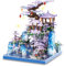 QISHOUTING Cherry Blossom Tree Building Set for Adults, 2436PCS, Flowers Bonsai Tree Mini Blocks Kit for Adult,Japanese Sakura-Tree House Building Blocks,Gift Ideas for Girls 8 10 12 14+