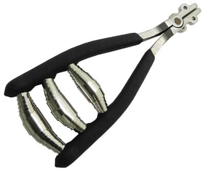 NONGYU Tennisschläger mit 3 Federn, Saitenwerkzeug, Badmintonschläger, Start-Saitenklemme für Fädelarbeiten, dauerhaft