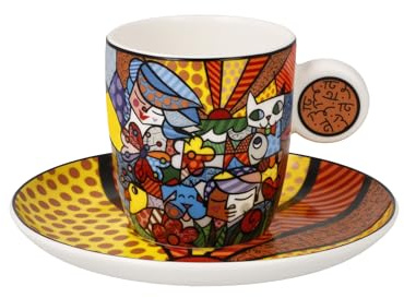 Goebel Espressotasse Romero Britto Garden - Pop Art