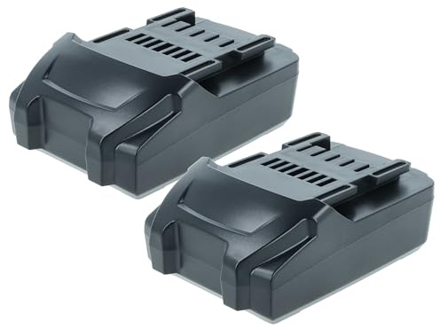 vhbw 2X Akku kompatibel mit Metabo BS 18 LTX-X3 Quick, BS 18 LTX Quick Werkzeug, Blindniet-Setzgerät (2500 mAh, Li-Ion, 18 V)