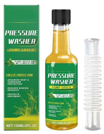 YROHGKPN Pressure Washer Pumps Saver Antifreeze Agent Protects Equipment Repair Agent 150ml Crankcase Oil and Hose Pressure Washer