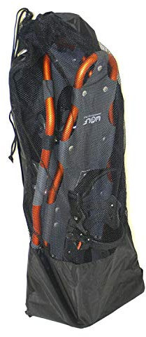 WOLF Tragtasche Allround-, Sport-, Einsteiger-, und Laufschneeschuhe. Aufbewahrung mit Trageriemen und Verschluss, 85x38cm Beutel für Schneeschuhe, 85x38, neu