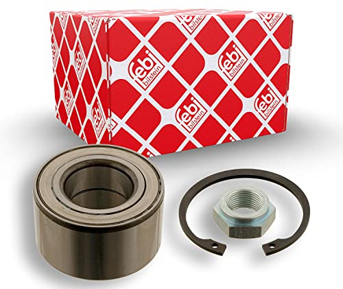 febi bilstein 30040 Radlagersatz mit Achsmutter und Sicherungsring, 1 Stück | Kompatibel mit: SKODA FAVORIT, FAVORIT Forman, FAVORIT Pick-up, FELICIA Cube Van, FELICIA I, FELICIA I Kombi